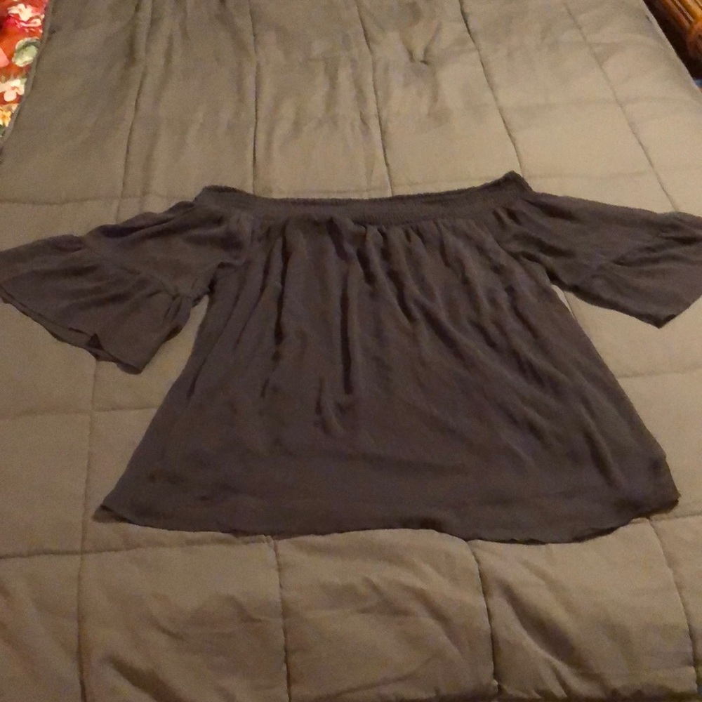 Torrid off shoulder blouse